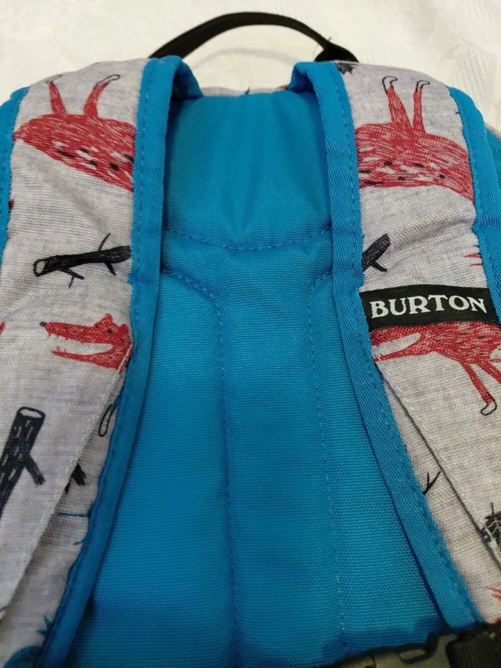 Burton Little Kids Fox Deer Animal Print Backpack